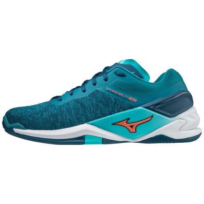 Zapatillas Balonmano Mizuno WAVE Stealth Neo Mujer Azules / Verdes / - Chile M798OLHYUF